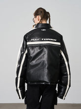 Harsh and Cruel Retro Racing PU Leather Cotton Jacket - COPPING THREADS - Harsh and Cruel